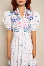 80s Puff Sleeve Prairie Dress