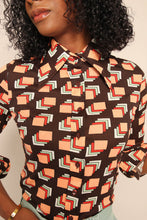 70s Mod Abstract Disco Shirt