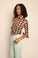 70s Mod Abstract Disco Shirt