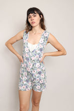 90s Muted Floral Romper