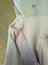 50s Lilac Chiffon Party Dress