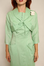 60s Mint Dress Jacket Set