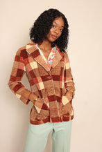70s Plaid Corduroy Jacket