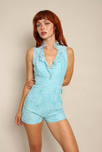 60s Lace Romper & Chiffon Skirt Set