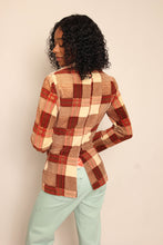 70s Plaid Corduroy Jacket