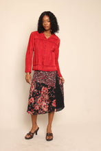 Y2K Paisley Midi Skirt