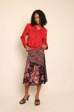 Y2K Paisley Midi Skirt
