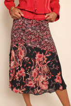 Y2K Paisley Midi Skirt