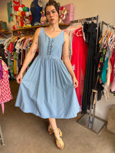 90s Laura Ashley Chambray Dress