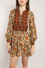 70s Autumn Mini Dress