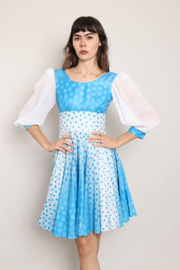 80s Polka Dot Dress