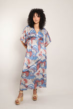70s Psychedelic Faces Dress
