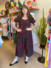 90s Cherry Print Jumpsuit