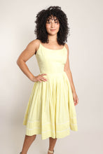50s Yellow Sun Dress