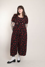 90s Cherry Print Jumpsuit