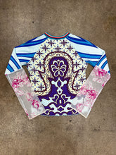 Y2K Custo Barcelona Chiffon Sleeve Shirt