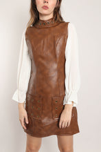 70s Metal Grommet Dress
