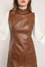 70s Metal Grommet Dress