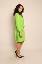 60s Green Double Breasted Coat