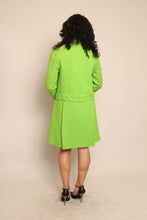 60s Green Double Breasted Coat