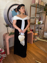 90s Velvet Party Dress With Sash