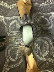 90s Green Cowboy Boots