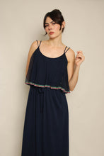 70s Rainbow Chiffon Dress