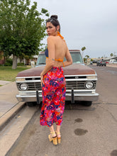 70s Psychedelic Maxi Skirt
