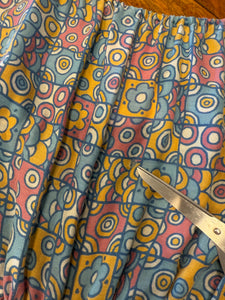 70s Floral Peasant Dress