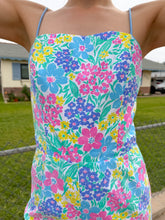 80s Pastel Floral Playsuit