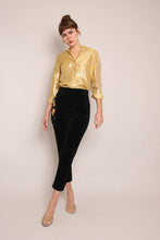 60s Velvet Cigarette Pants