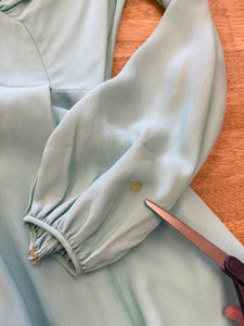 60s Blue Babydoll Dress