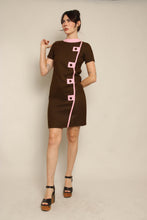 60s Asymmetric Mod Shift Dress