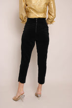 60s Velvet Cigarette Pants