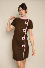 60s Asymmetric Mod Shift Dress