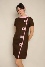 60s Asymmetric Mod Shift Dress