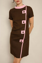 60s Asymmetric Mod Shift Dress