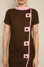60s Asymmetric Mod Shift Dress