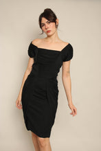 60s Ruched Cocktail Dress