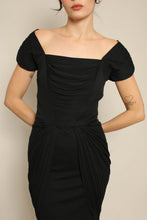 60s Ruched Cocktail Dress