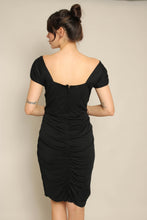 60s Ruched Cocktail Dress