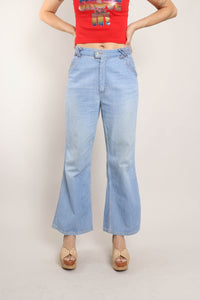 70s Denim Bell Bottoms