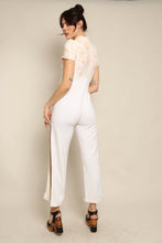 70s Hidden Psychedelic Faces Jumpsuit