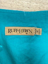 90s Teal Cotton Skirt