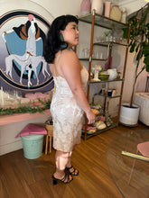 ❤️ 90s Brocade Party Dress