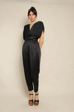 80s Draped Disco Jumpsuit