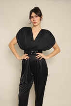 80s Draped Disco Jumpsuit
