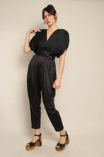 80s Draped Disco Jumpsuit