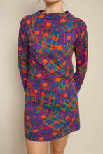 60s Psychedelic Mini Dress