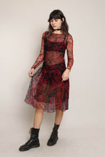 30s Wine Lips Witch - Dress